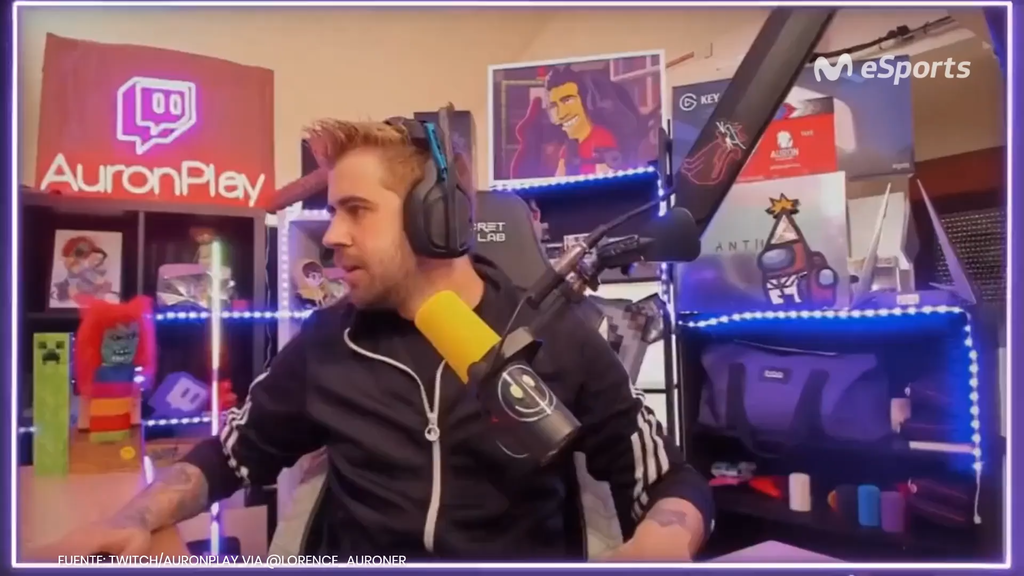 Auronplay | 8 millones de horas visualizadas en 98 horas de stream en marzo