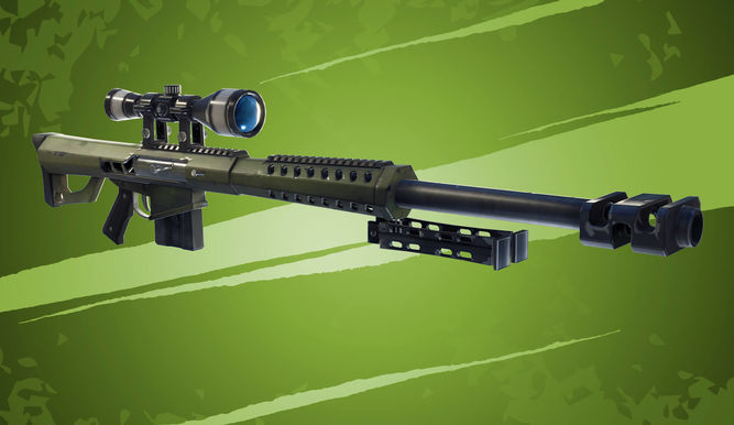 Fusil de tirador pesado