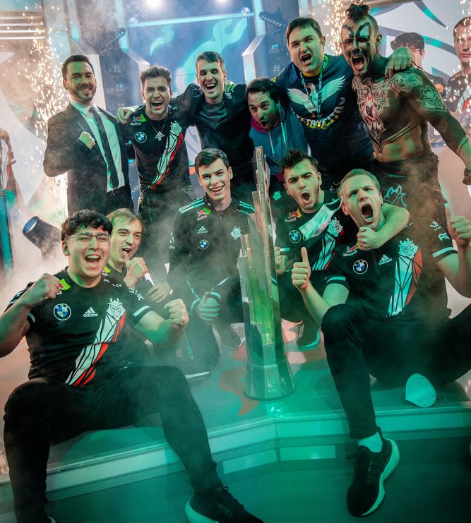 Con una mezcla de rookies y veteranos, G2 Esports volvió a reinar en Europa