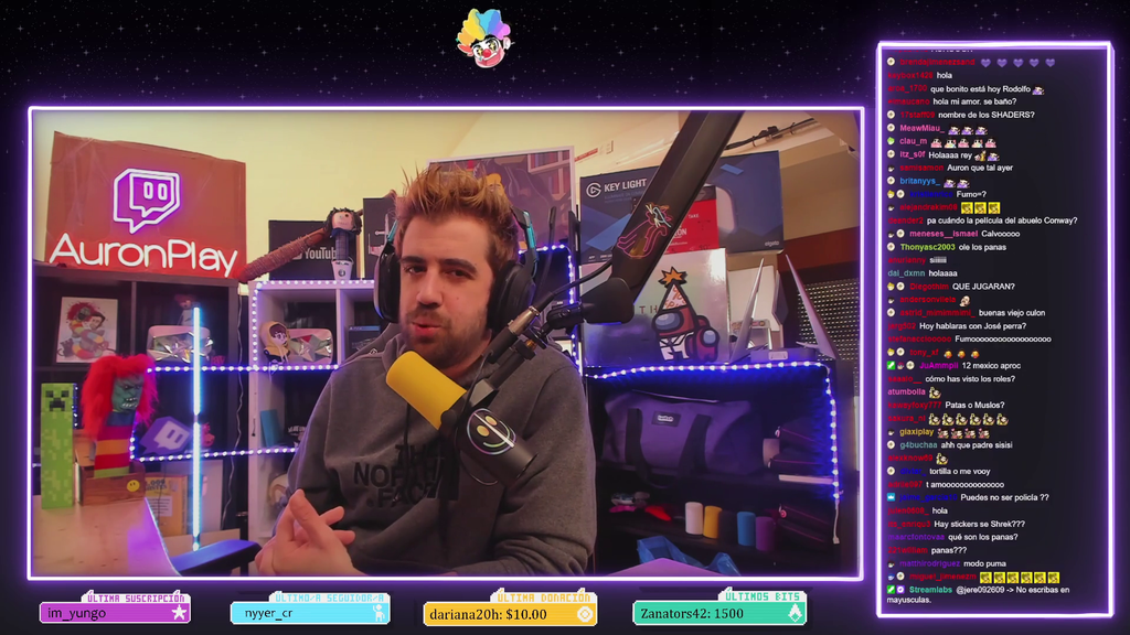 Auronplay - 12.54 millones de seguidores en Twitch