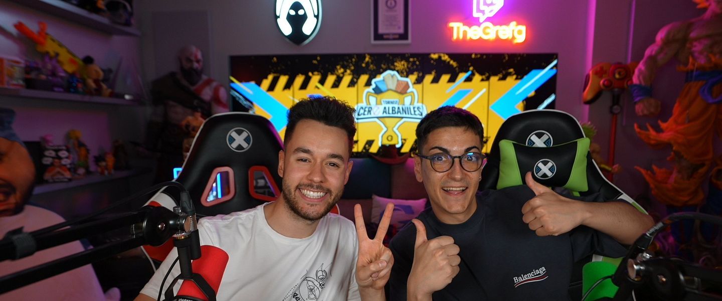 TheGrefg junto a Suja