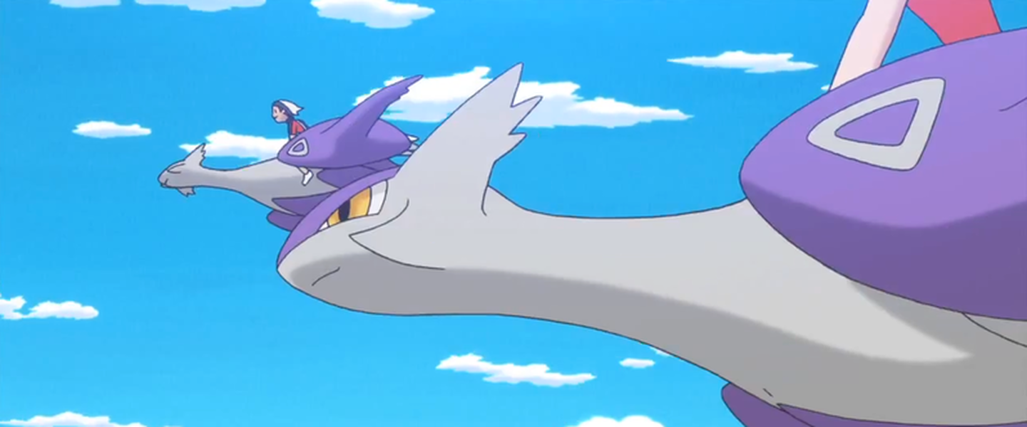Mega-Latias (al frente) y Mega-Latios