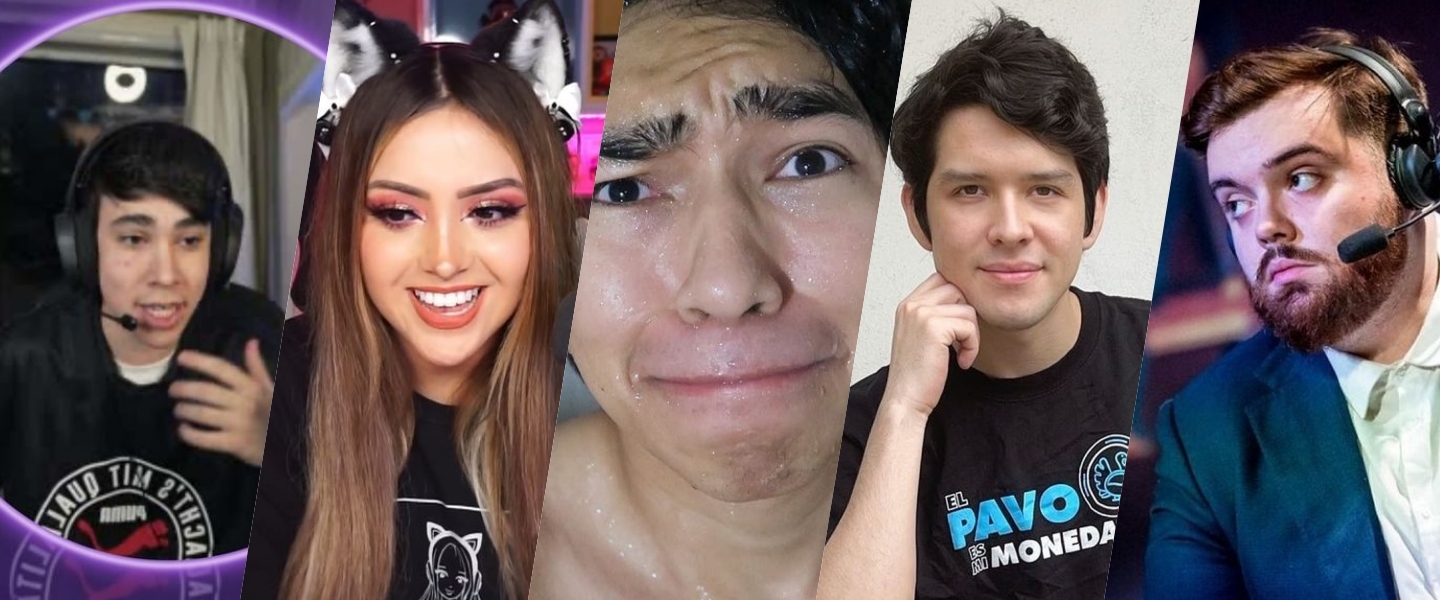 Spreen, Ari, Fernanfloo, SoyPan e Ibai