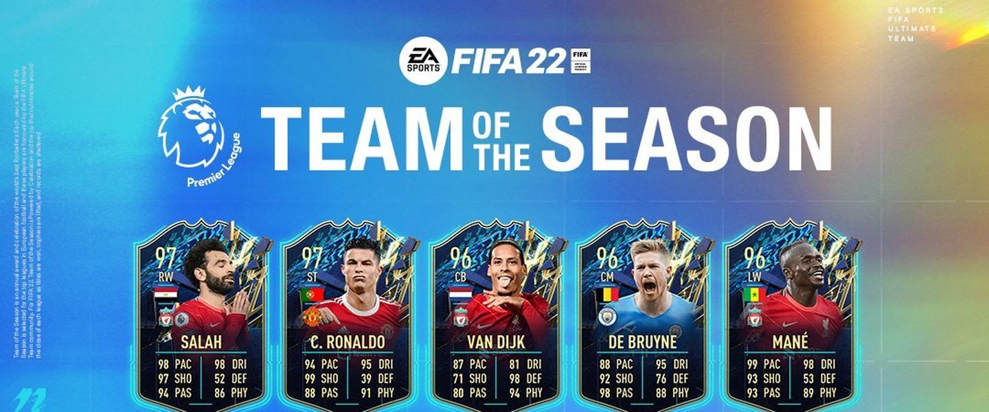 FIFA 22 TOTS Premier League: Salah, Cristiano y Van Dijk