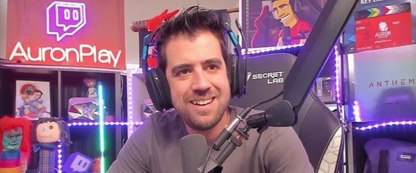 AuronPlay cree que los números de Twitch han bajado por el final de la pandemia