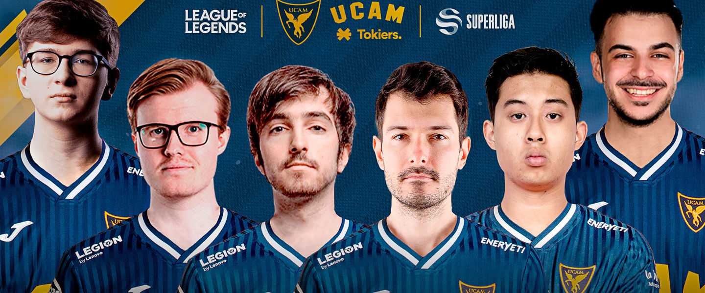 UCAM Tokiers estrena nueva plantilla de League of Legends
