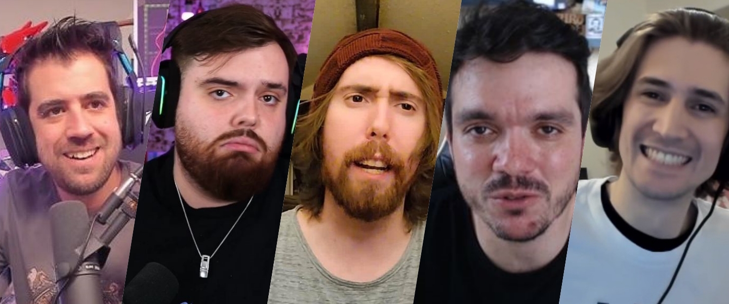 Auron, Ibai, Asmon, Gaules y xQc