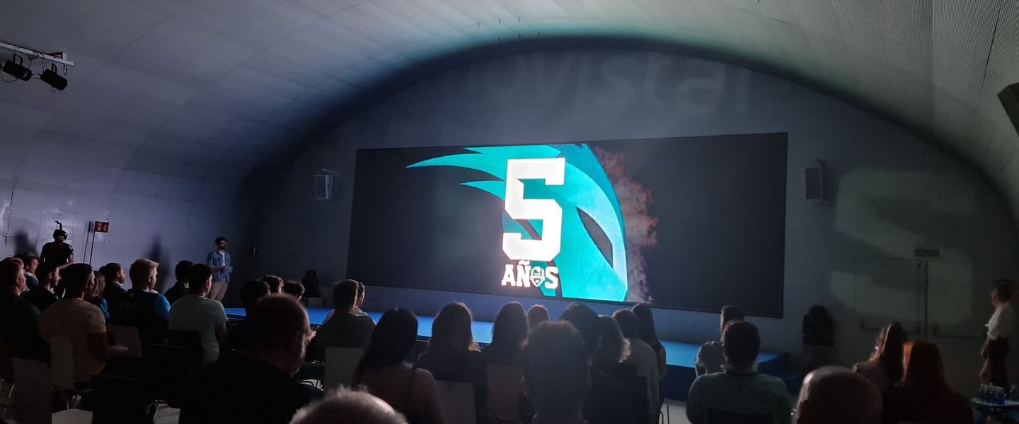 Evento del quinto aniversario de Movistar Riders