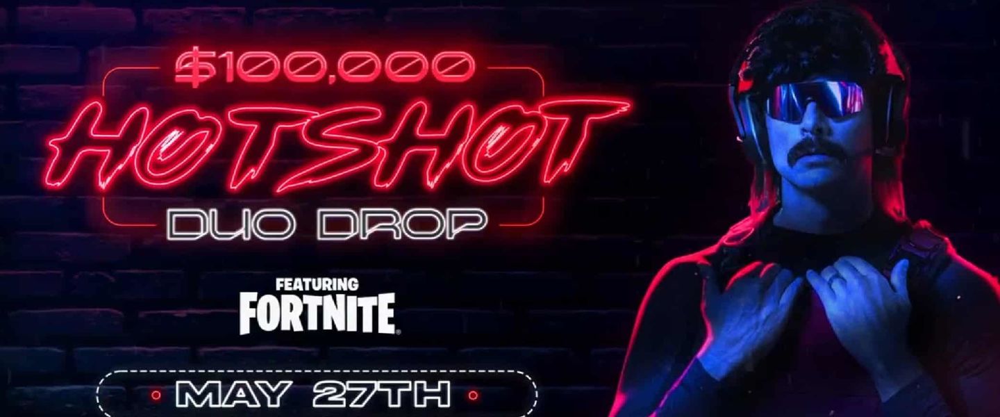 El torneo de Fortnite de Dr Disrespect contará con algunas reglas bastante extrañas