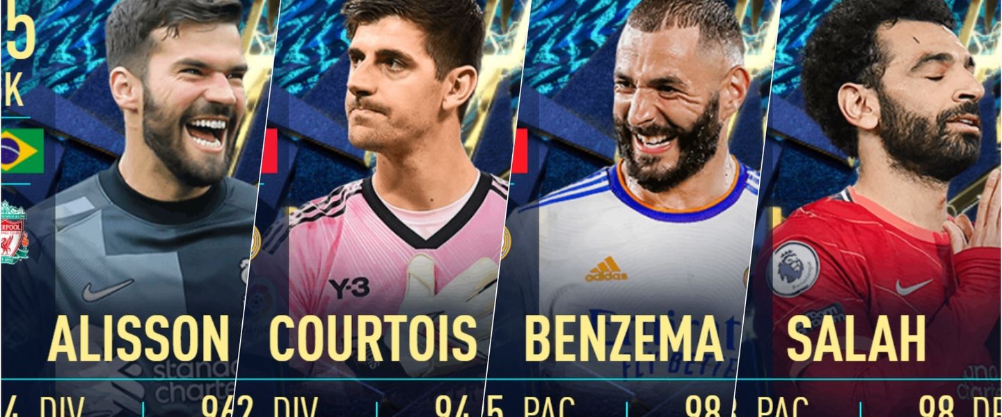 Real Madrid-Liverpool: las mejores cartas FUT de la final de la Champions League