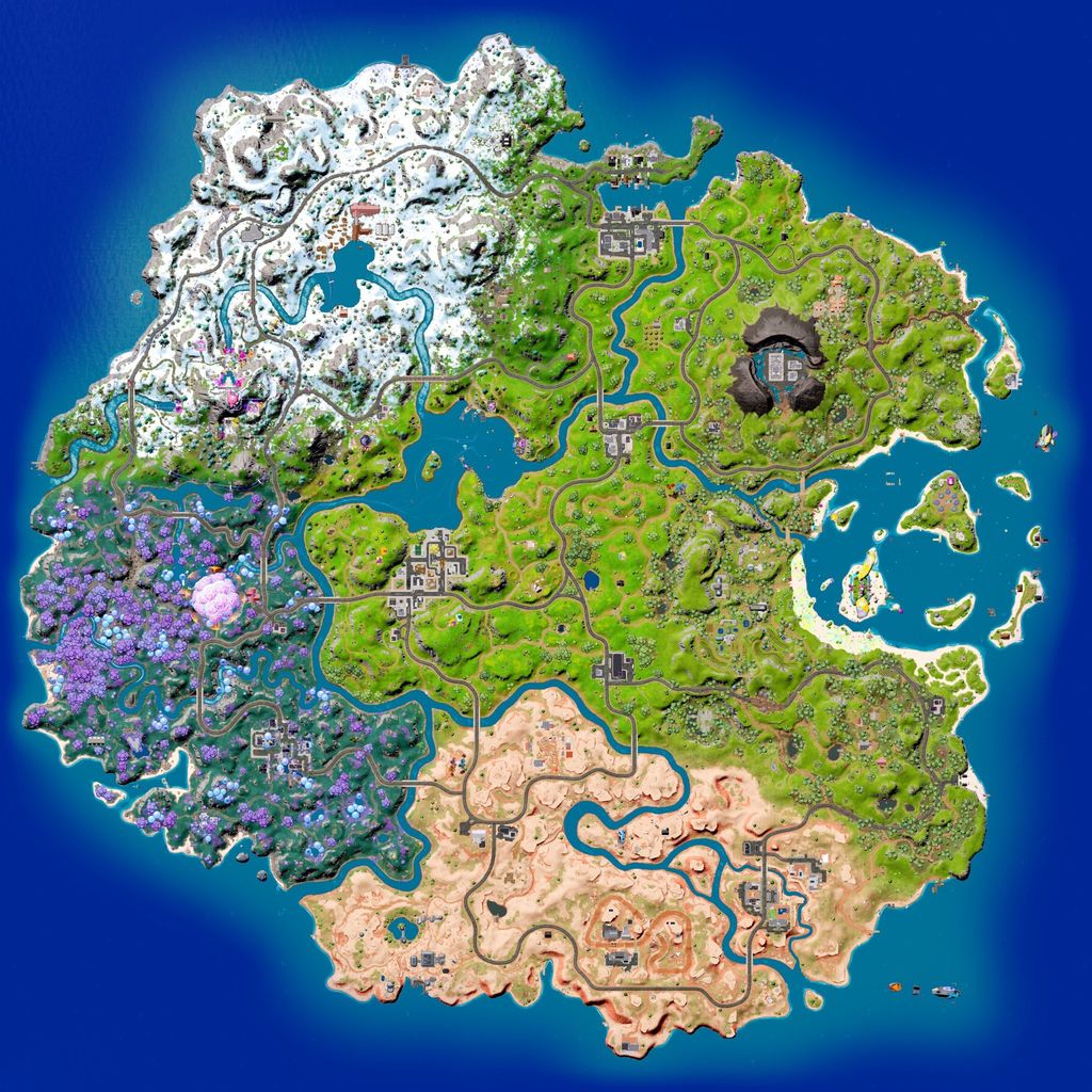El nuevo mapa y su minimapa