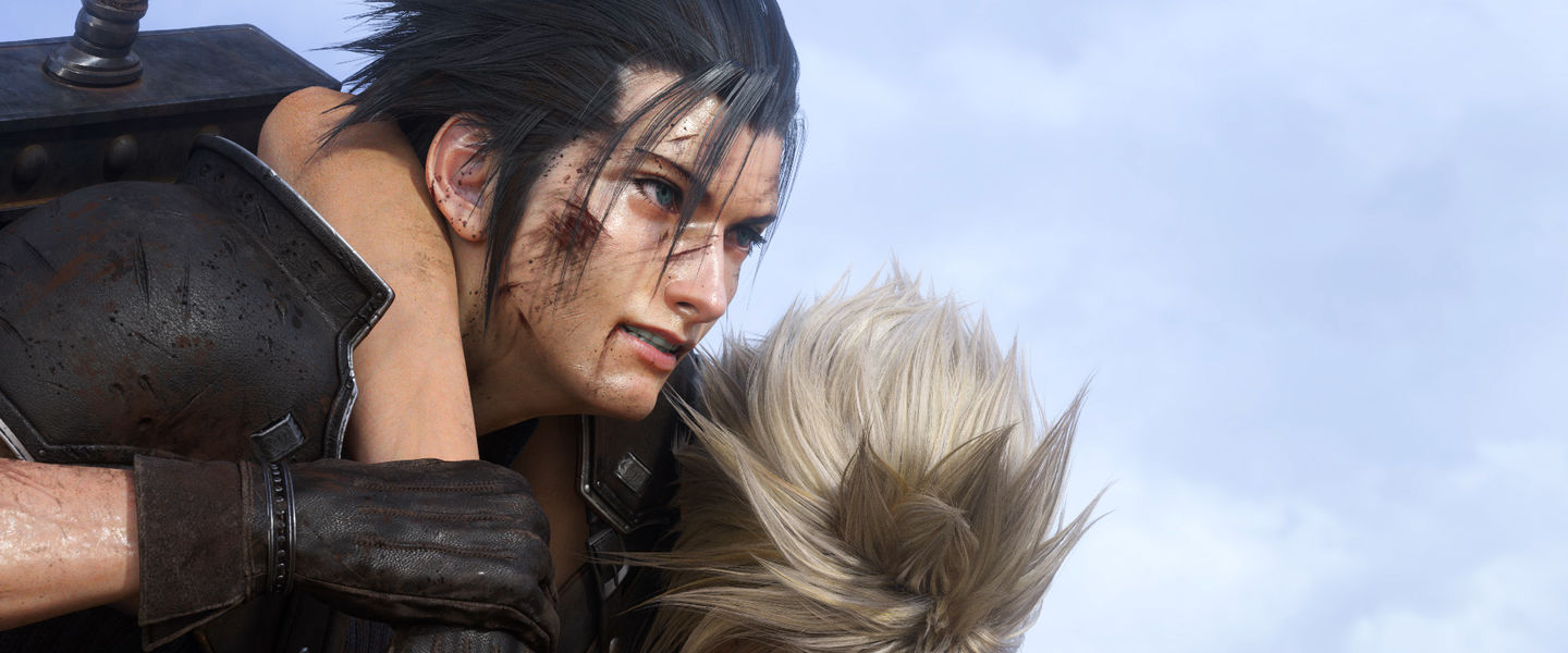 Zack y Cloud en el tráiler de Final Fantasy VII Rebirth