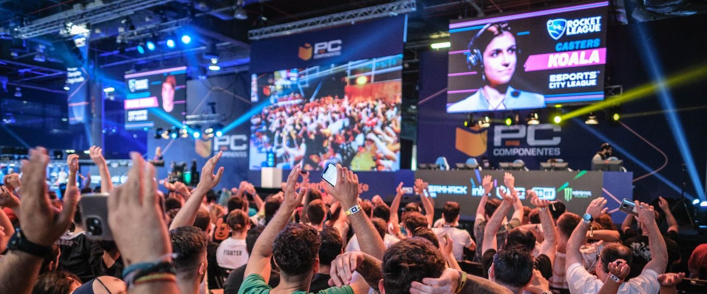 Público durante el torneo de Rocket League