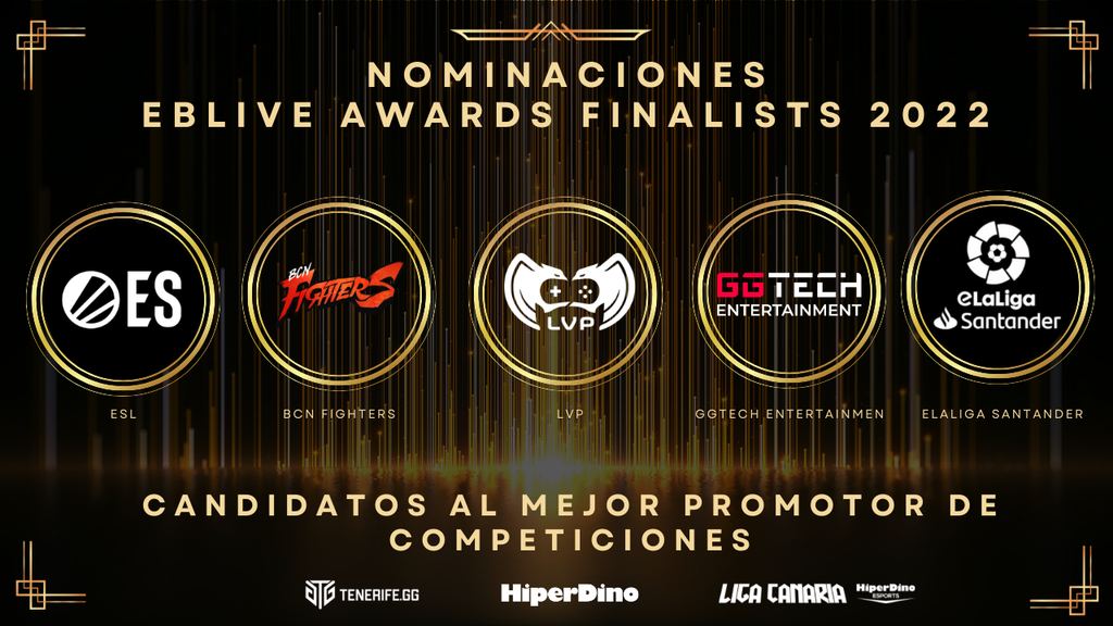 Mejor promotor de competiciones - Finalistas