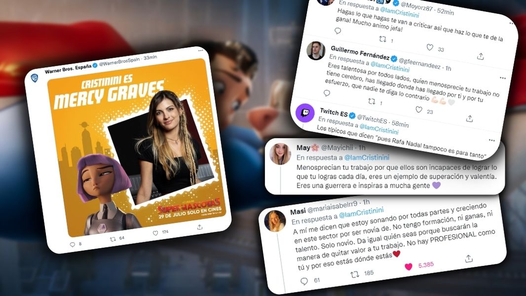 Cristinini y el apoyo recibido por sus compañeros de profesión