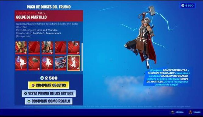 Pack de Dioses del Trueno