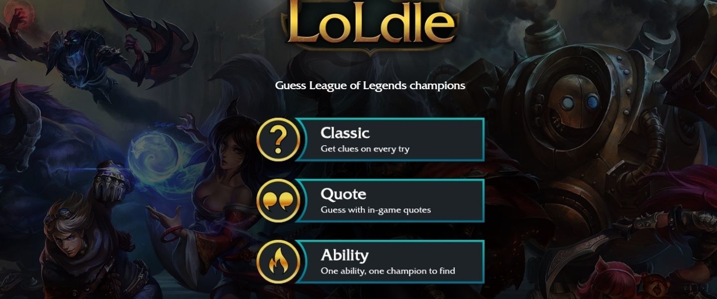 LoLdle: el Wordle de LoL