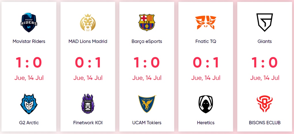 Partidos y horario de la jornada 14 de Superliga verano 2022