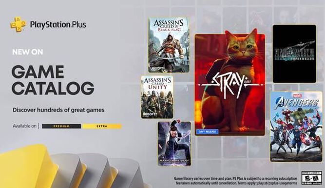 Catálogo de juegos de PS Plus