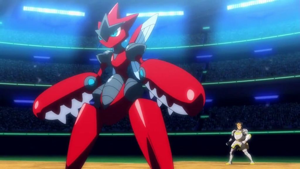 Mega-Scizor - 4087 de PC al nivel 40