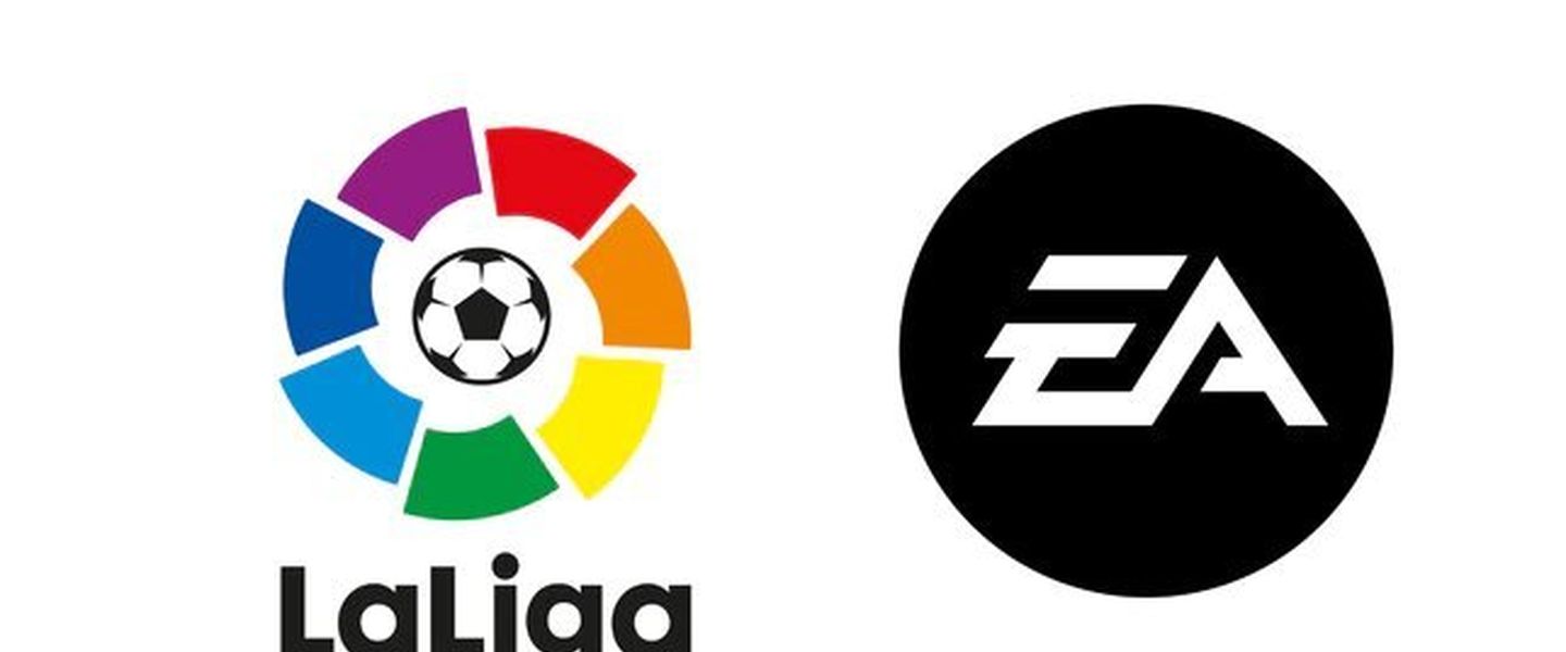 Logos de LaLiga y EA