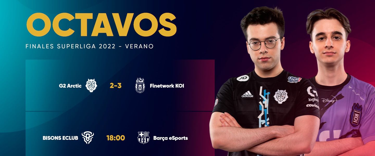 Koi ganó 2-3 a G2 Arctic