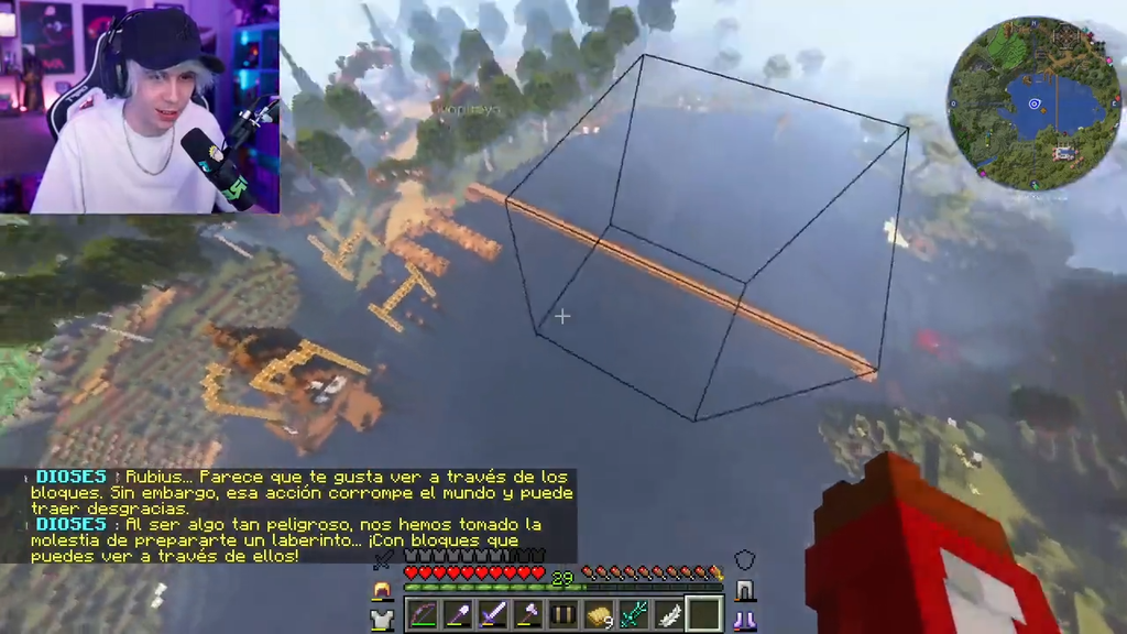 Rubius - Medias de 33.500 espectadores y picos de 43.700 en Karmaland y Fortnite