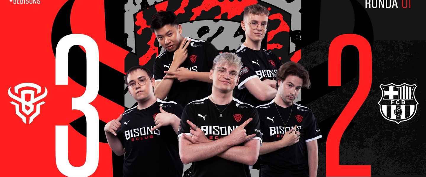 Bisons ganó en un ajustado 3-2 al Barça