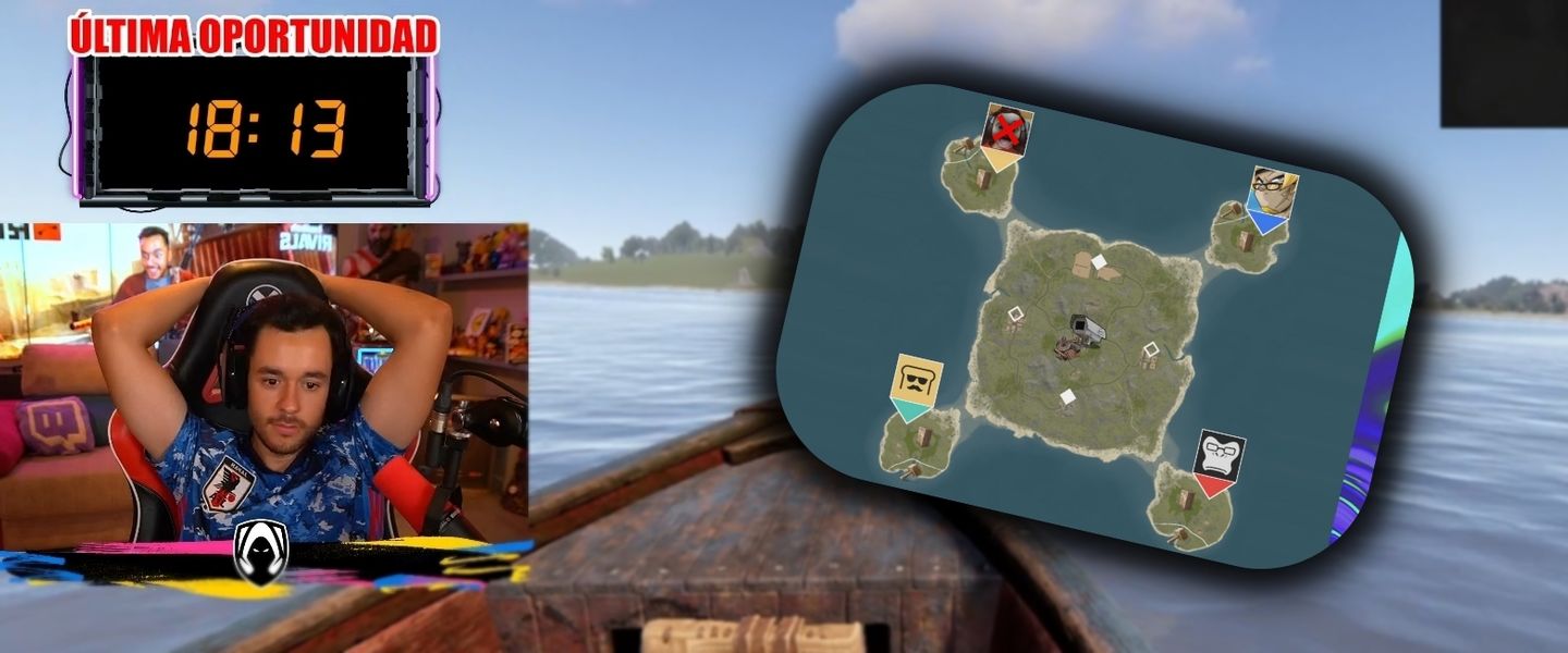 TheGrefg en el Twitch Rivals de Rust