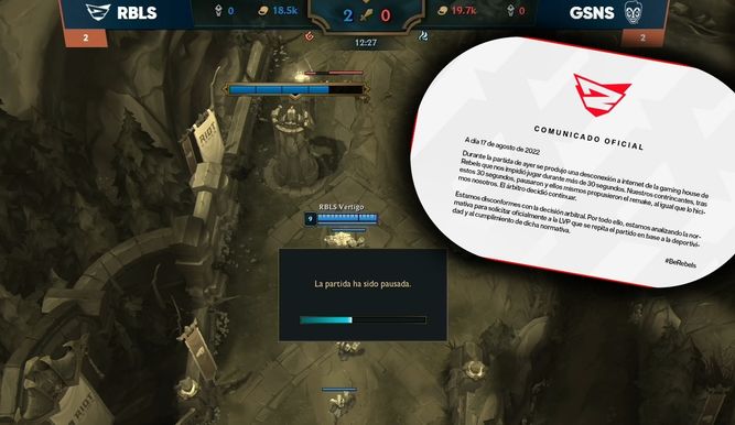 La famosa pausa y el comunicado de Rebels en la mañana del 17 de agosto