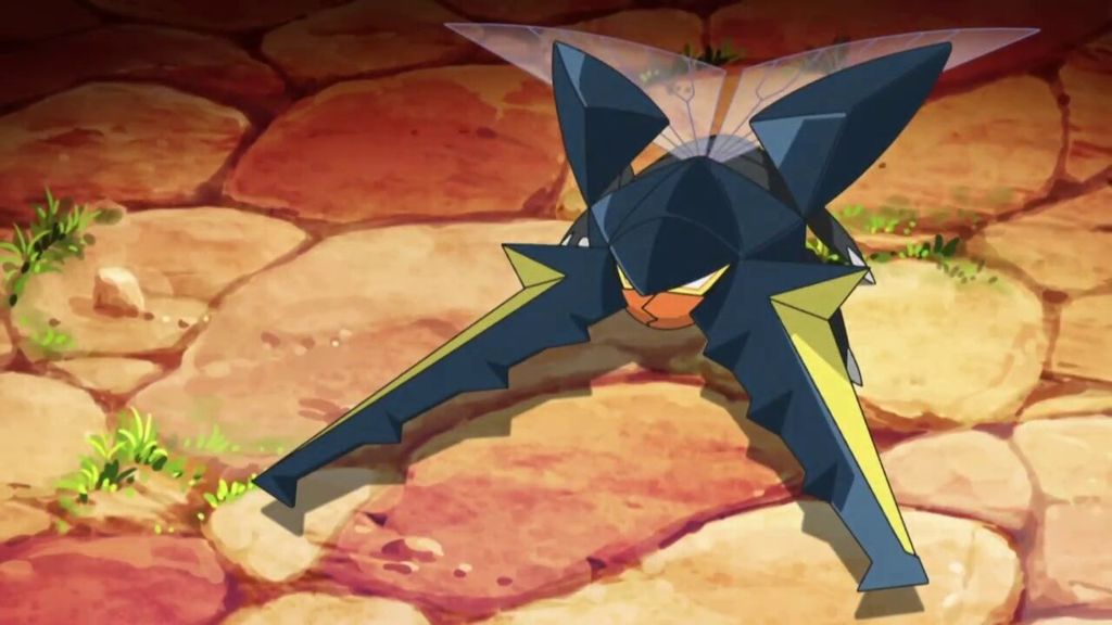 Vikavolt - Evoluciona de Charjabug con 100 caramelos Grubbin si estás cerca de un cebo magnético