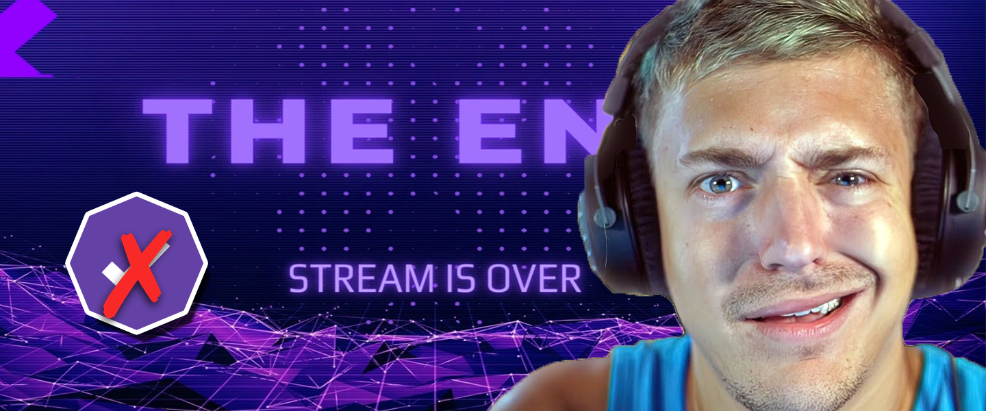Ninja: sin verificado en Twitch