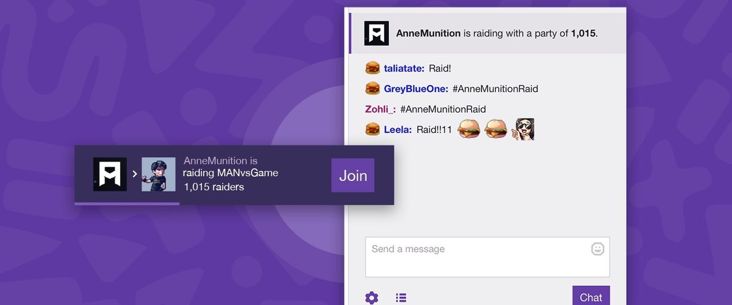 Raids en Twitch
