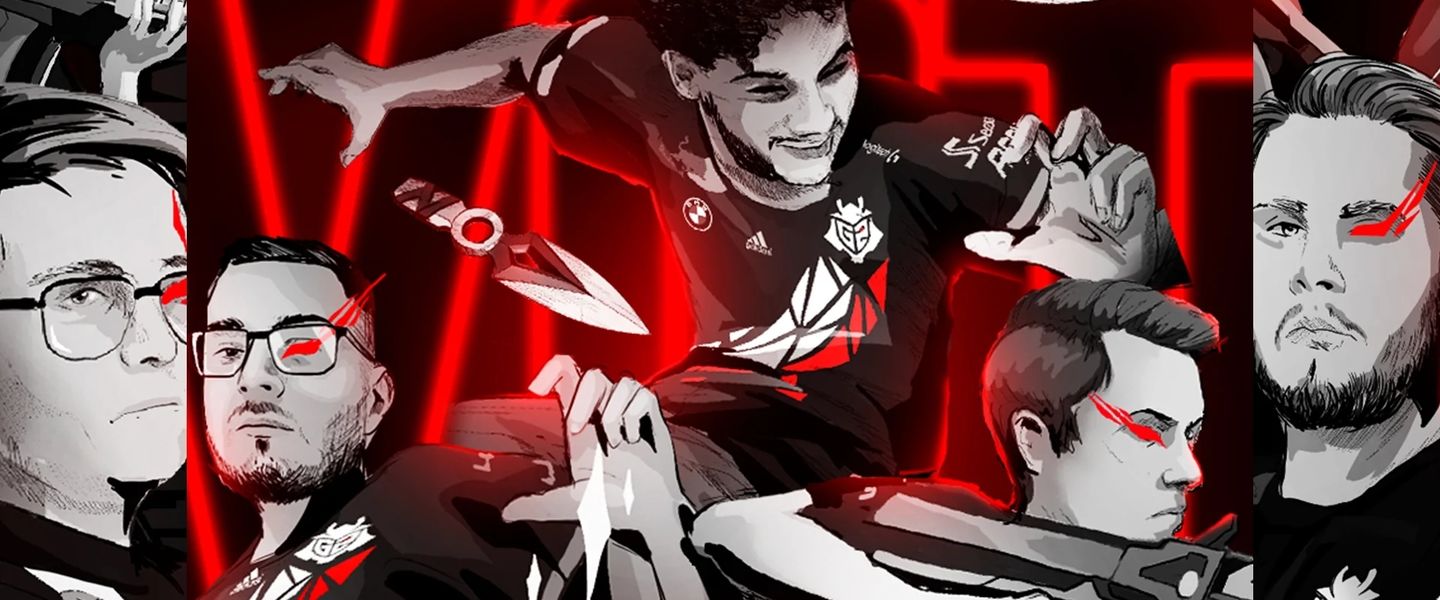 Jugadores de G2 Esports en VALORANT a modo ilustración