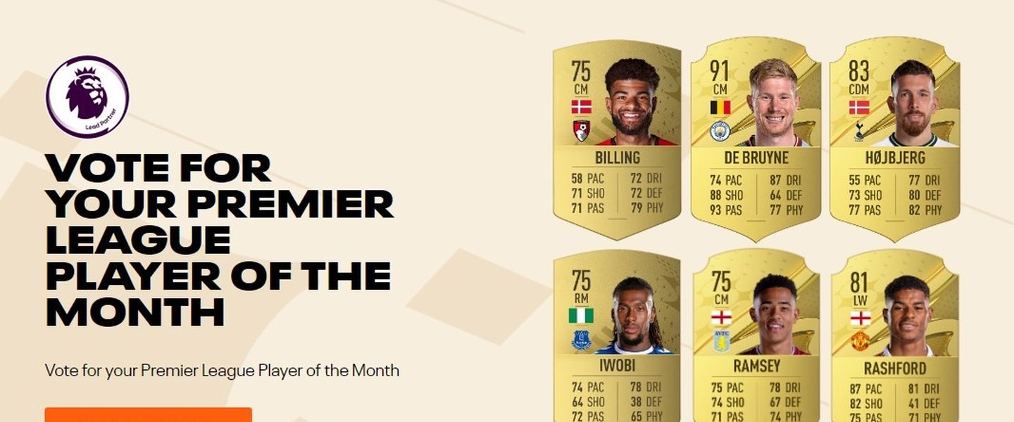 De Bruyne es objeto de deseo en el POTM de la Premier en FIFA 23