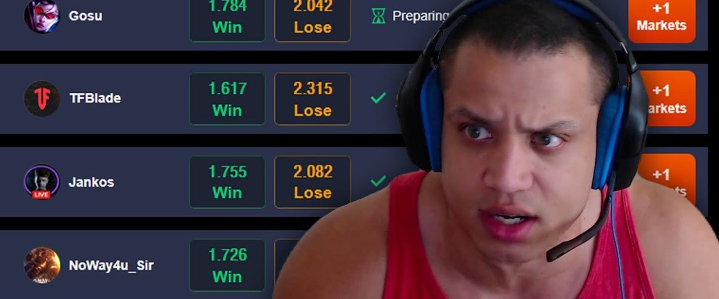 Tyler1 y las apuestas: su desafío a Riot Games