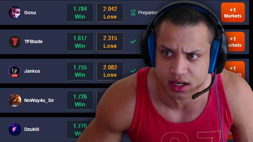 Tyler1 |7.70M de horas visualizadas en 285 de stream