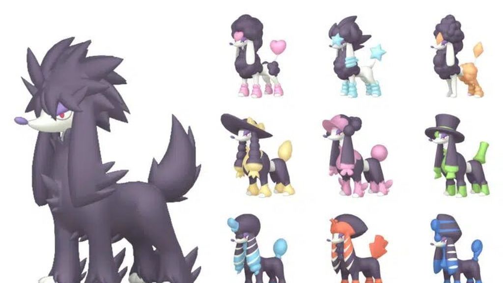 Formas shiny de Furfrou