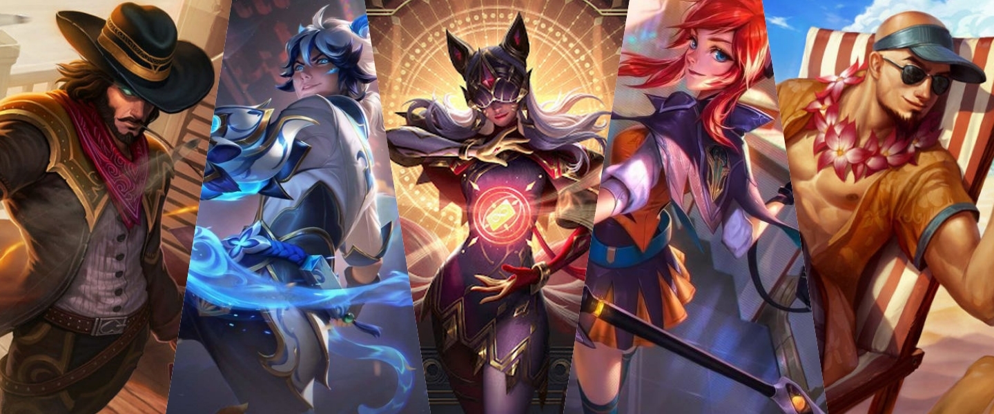 Los campeones de LoL con más skins en el juego en 2022
