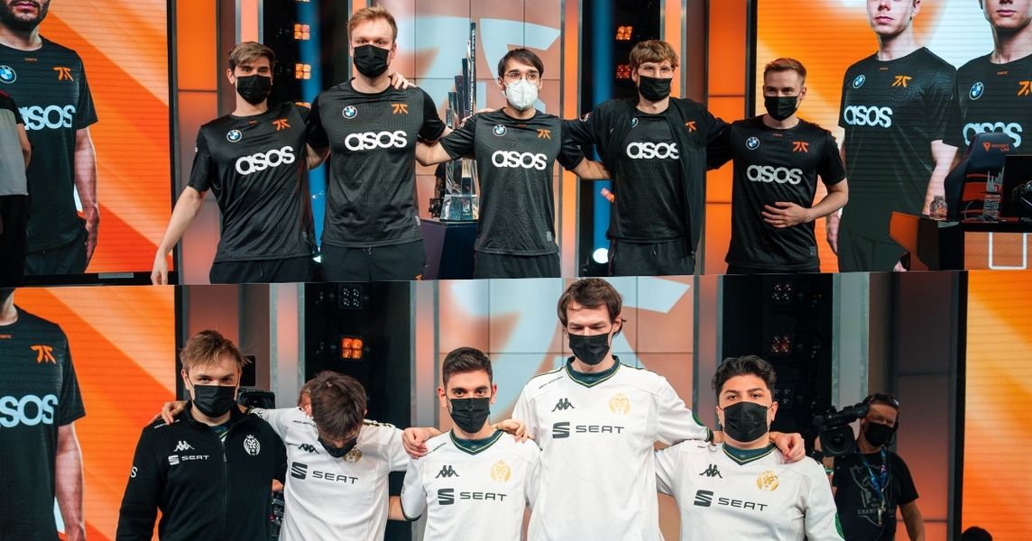 Fnatic y MAD Lions en LEC