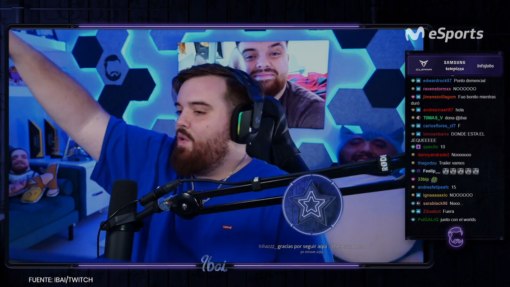 Ibai - 52.600 espectadores de media en Twitch