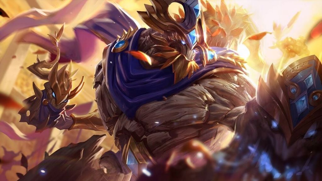 Maokai | Presencia en 59 de 76 partidas. Baneado 39 veces y jugado 20 con un 45% de winrate