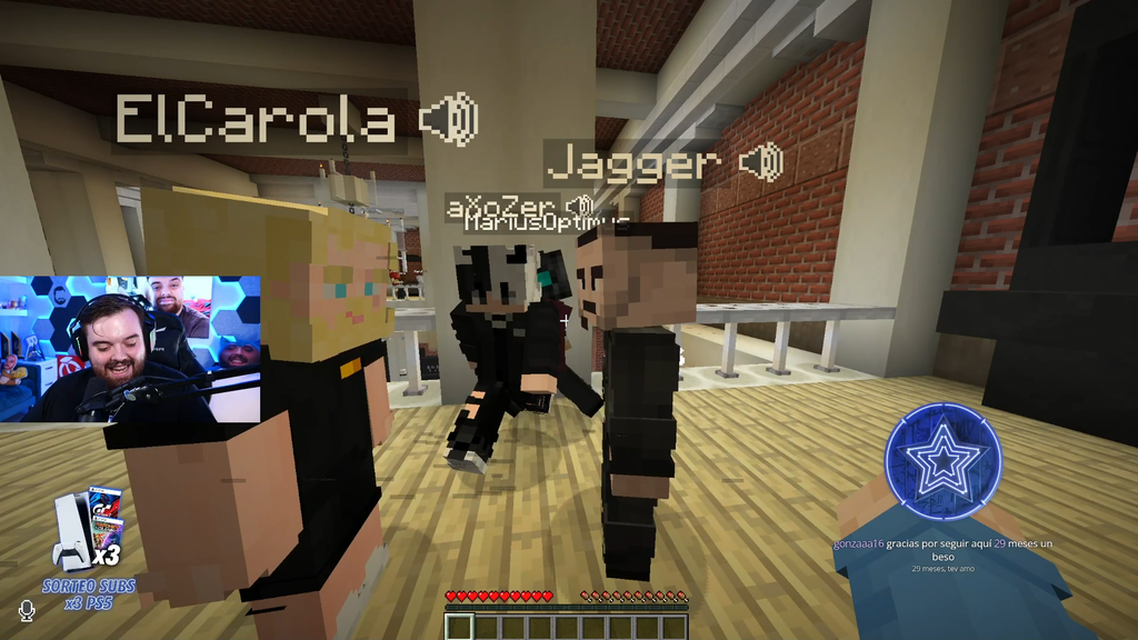 Carola, Axozer y Jagger