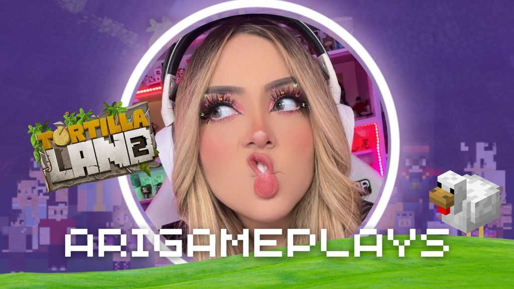 AriGameplays | Medias de 3700 personas y picos de 5000 en el evento final