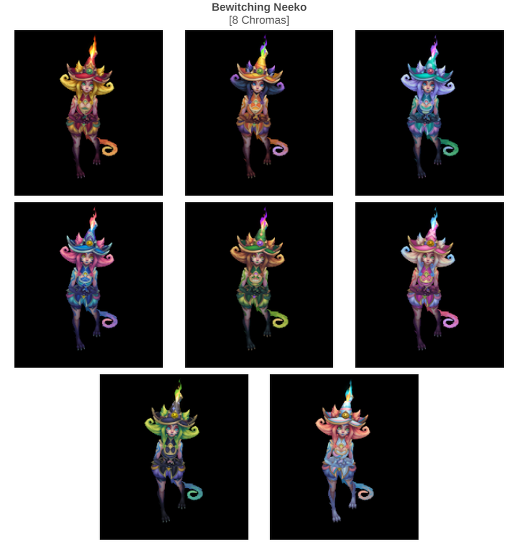 Cromas de Neeko Embrujada