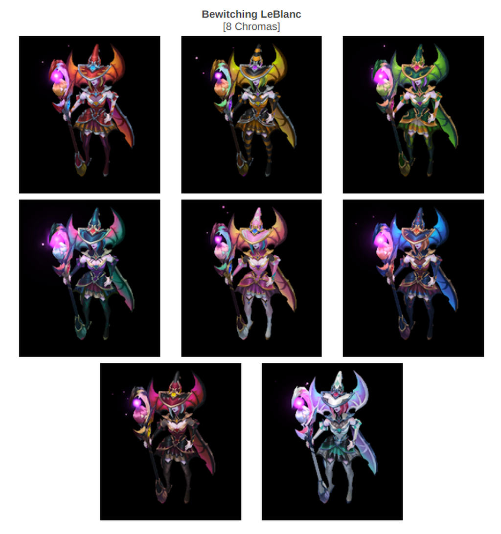 Cromas de LeBlanc Embrujada
