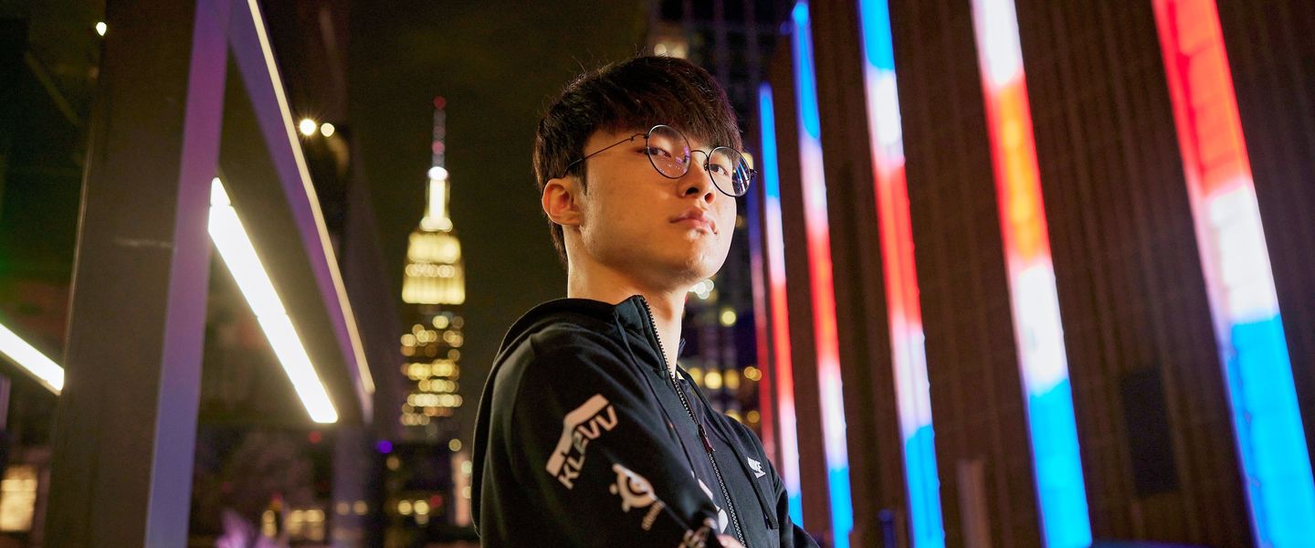 Faker durante los Worlds 2022