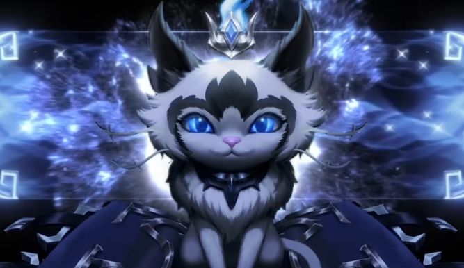 Yuumi con el aspecto de EDG