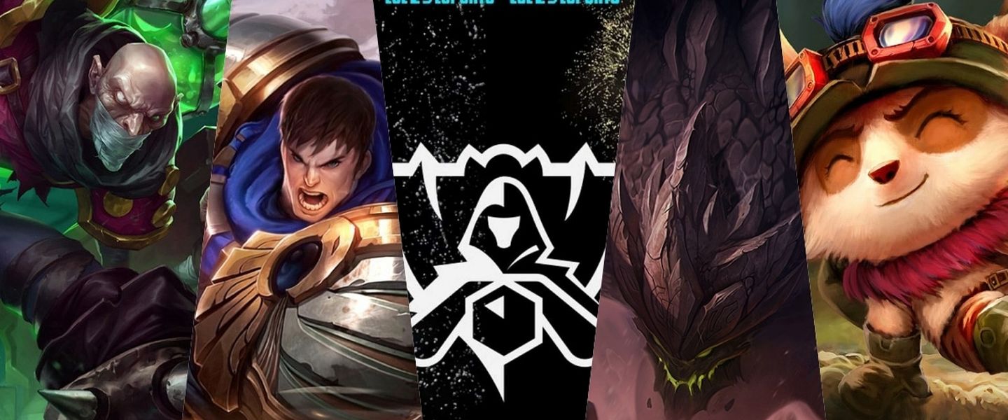 Algunos de los campeones jugados en Worlds 2022