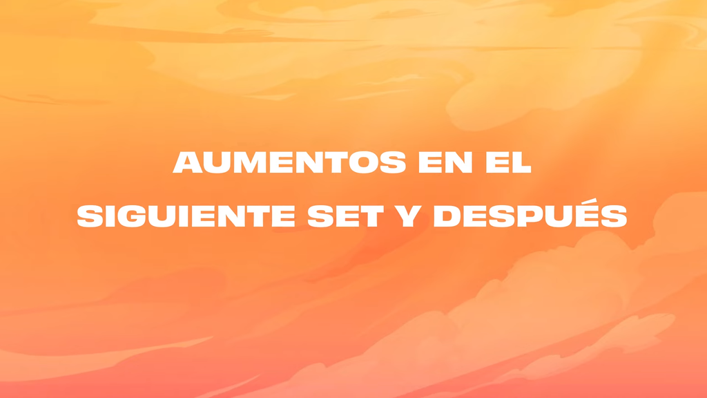 Novedades con los Aumentos